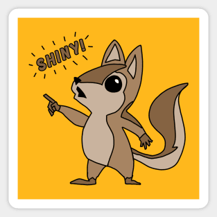 Cute Squirrel - Shiny Sticker